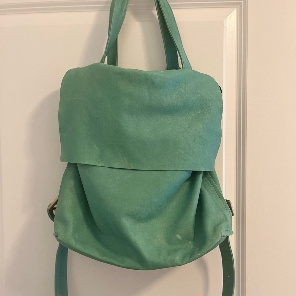 HOBO Sojourn Convertible Leather Shoulder Backpack - Picture 2 of 5